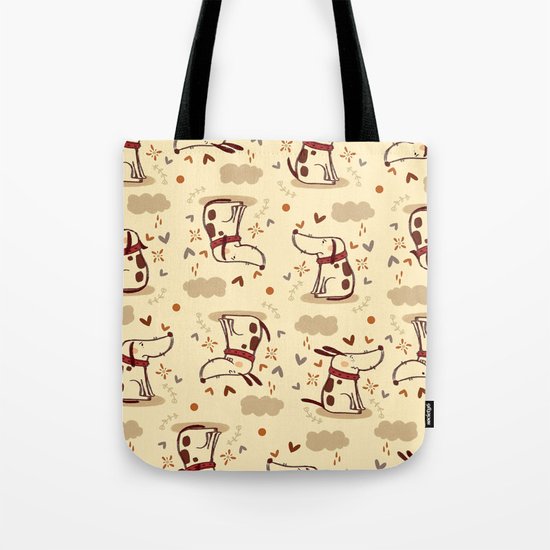 EMOTIONAL DOGGY Tote Bag
