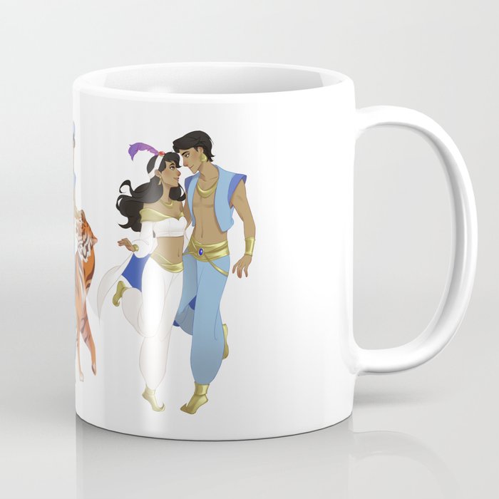 Genderbend Aladdin Coffee Mug by TEAM JUSTICE ink.