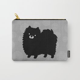Cute Black Pomeranian Carry-All Pouch