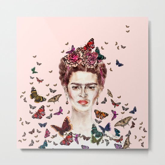 Frida Kahlo - Mexico Metal Print