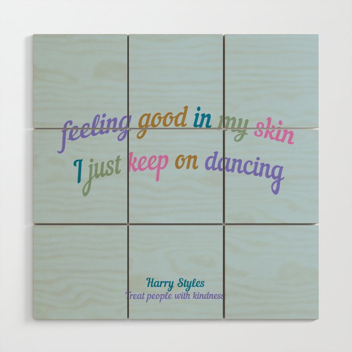  Harry Style Song line  Wood Wall Art