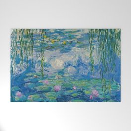 Claude Monet Water Lilies,1916-1919 Welcome Mat