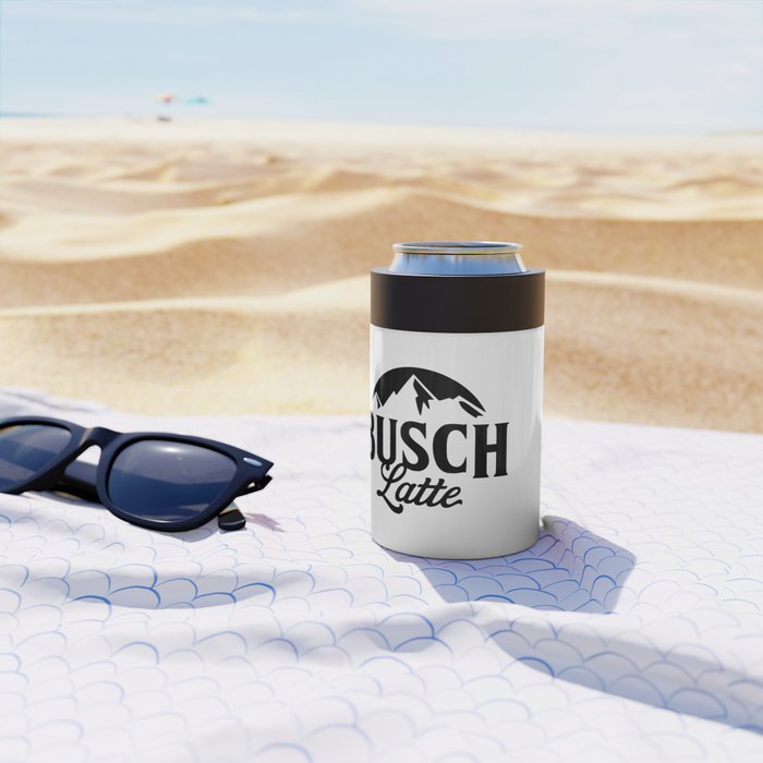Busch latte metal best sale koozie