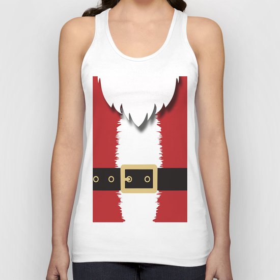 Christmas, Santa Claus Unisex Tank Top