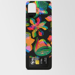 Trippy Tropical Flowers #1 Android Card Case