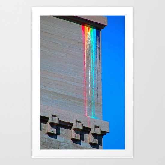 Urban Rainbow Art Print
