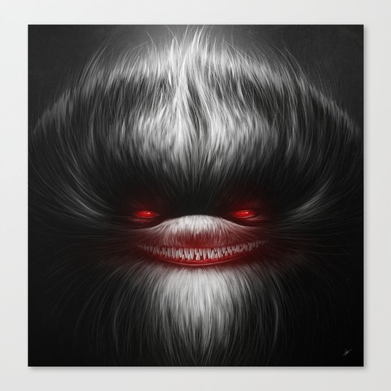 EVIL Canvas Print