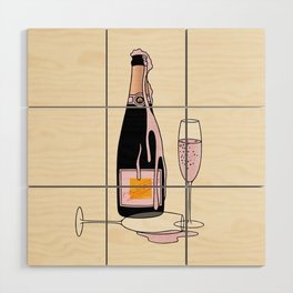 Fancy Champagne Wood Wall Art