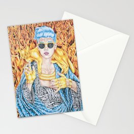 J.B. and the Golden Pussy Stationery Cards