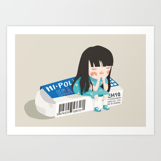 What now? Art Print
