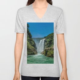 The Congo River Basin color photograph / photography / photographs V Neck T Shirt