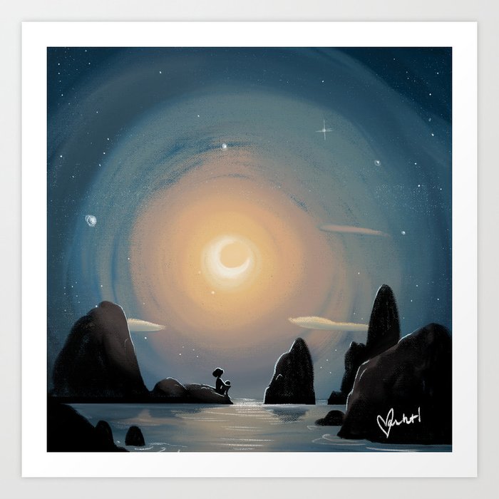 Crescent Moon Kunstdrucke Crescent Moon Kunstdrucke