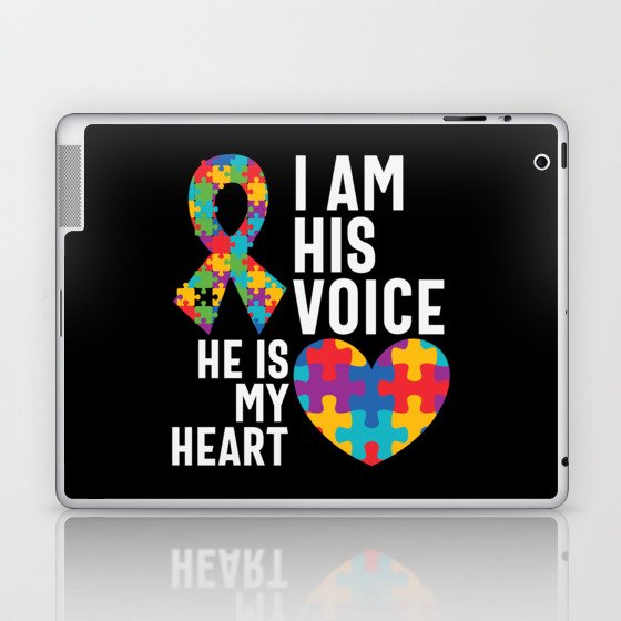 Autism Awareness Mom Saying Laptop & iPad Skin