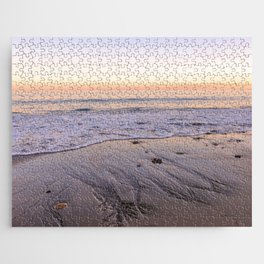 Sunset at the beach Jigsaw Puzzle