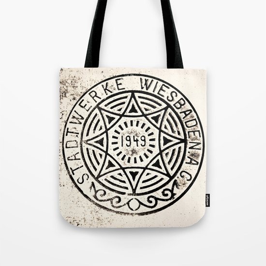 Manhole Cover Tote Bag