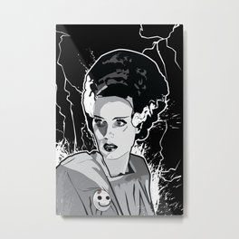 Bride of Frankenstein Metal Print