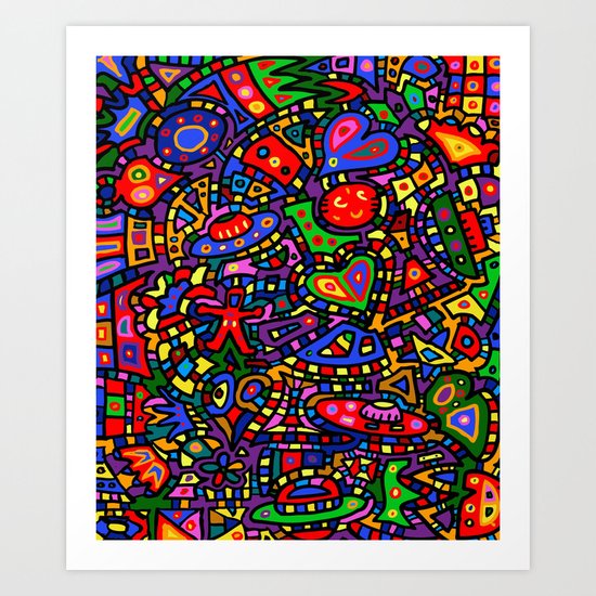 #453 Doodle #2 Art Print