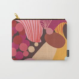 Mushroom abstract pattern Carry-All Pouch