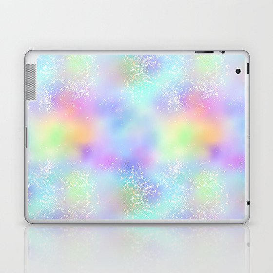 Pretty Holographic Glitter Rainbow Laptop & iPad Skin