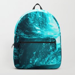 WaTeR Aqua Turquoise Hurricane Backpack