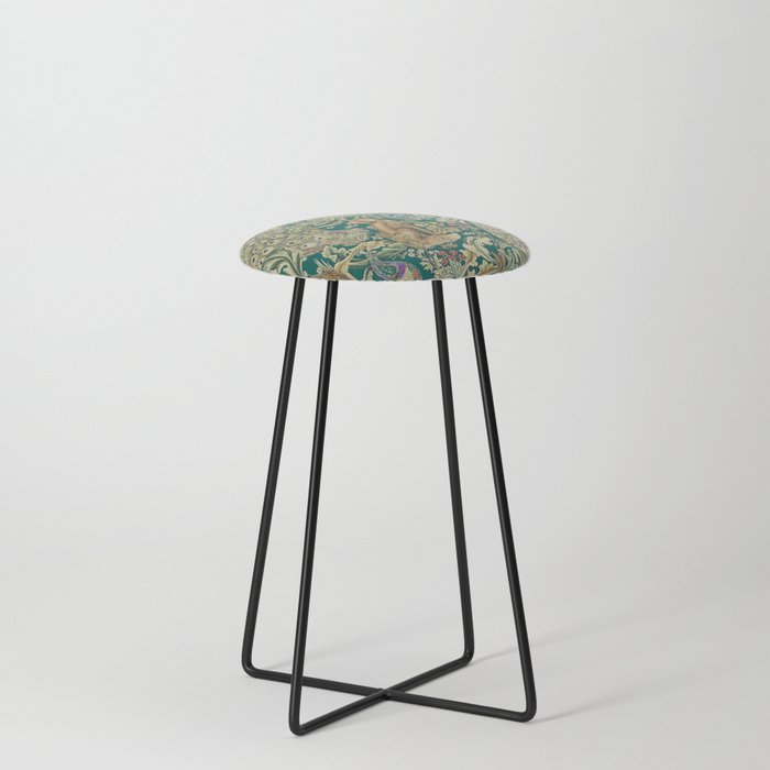 The Forest  William Morris Counter Stool