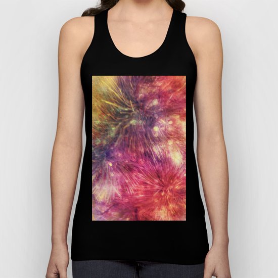 Springtime colorful floral symphony Unisex Tank Top