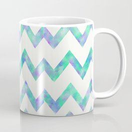 Chevron Watercolour Art work Coffee Mug