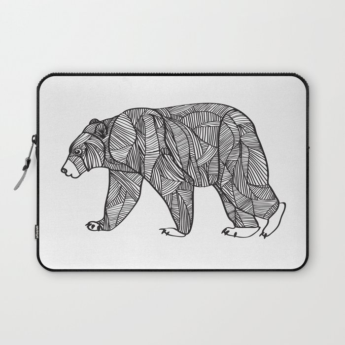 Black Bear Laptop Sleeve