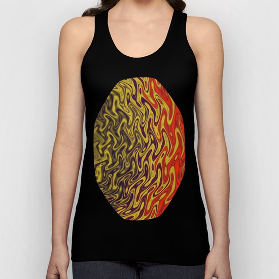 Ripples in Indian Summer Unisex Tank Top