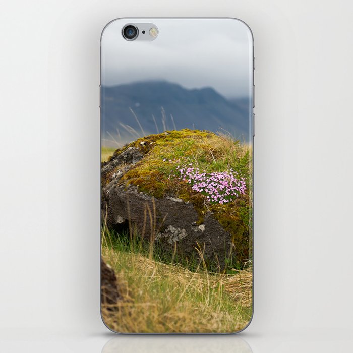 Flowers in the Moss iPhone Skin