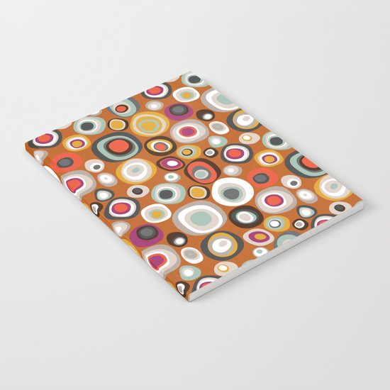 veneto boho spot amber Notebook