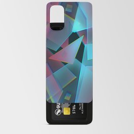 3D Transparent Glass Prism Android Card Case