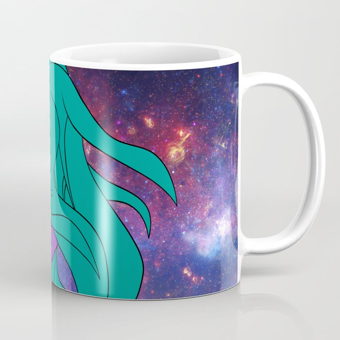 Galaxy Pin-up Coffee Mug