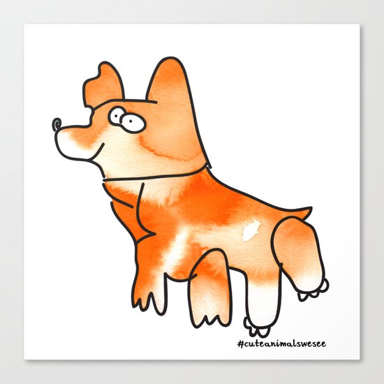 #1animalwesee Canvas Print