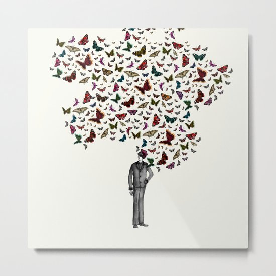 New York City Park Life Metal Print