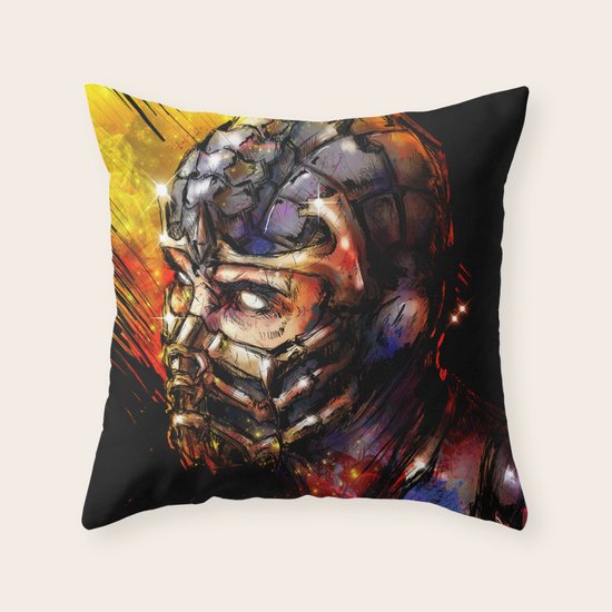 Scorpion Throw Pillow