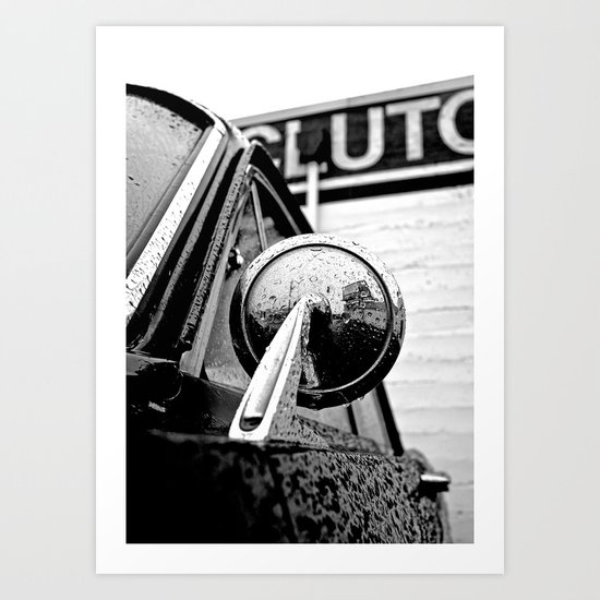 Classic American mirror Art Print
