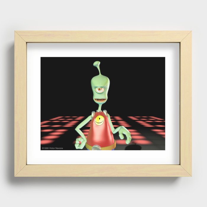 Alien Song Recessed Framed Print