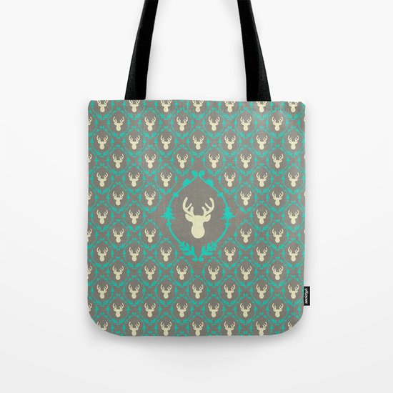 Oh Deer (white) Tote Bag