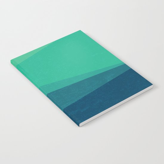 Stripe VIII Minty Notebook