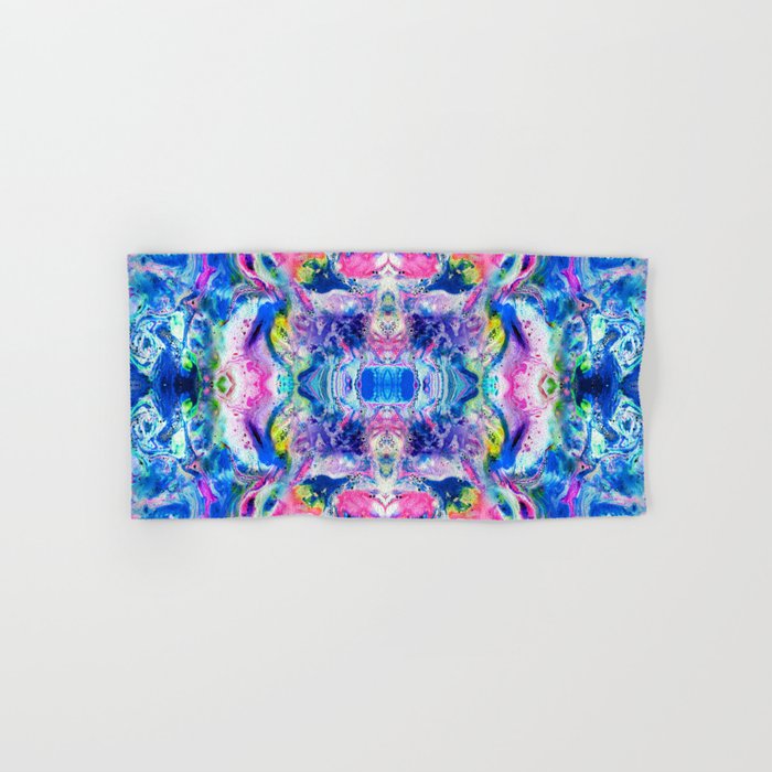 Bathbomb Psychedelic Trip Mushrooms Acid Lsd Hand Bath Towel By Cyanidekiss