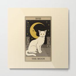 The Moon Metal Print