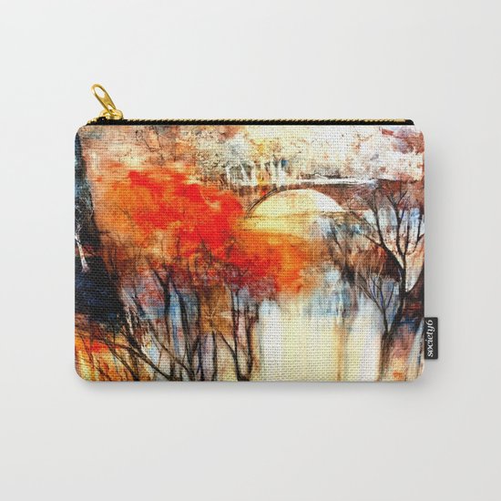 Morning Fog Reflection Carry-All Pouch