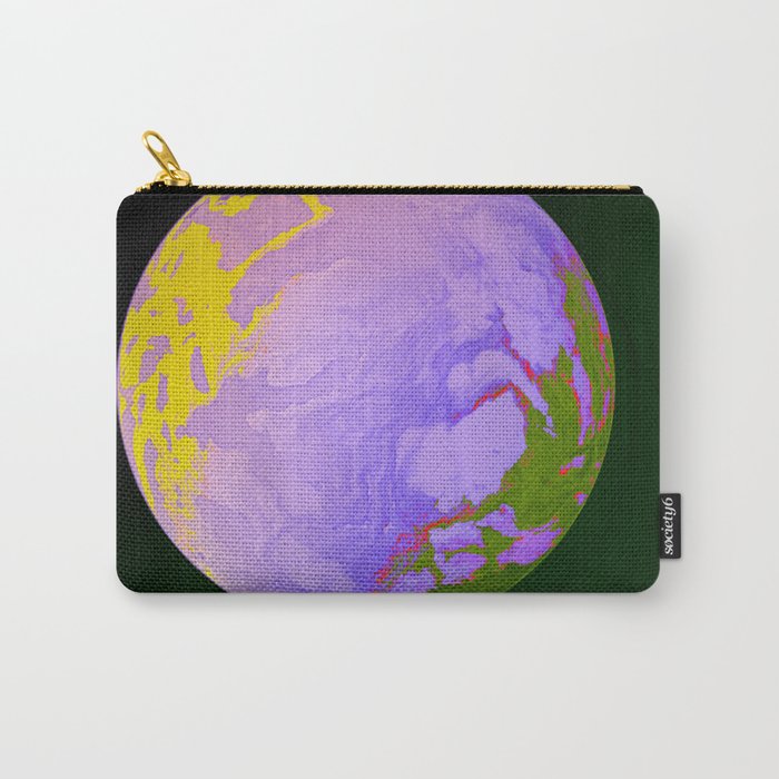 Pink Planet Carry-All Pouch