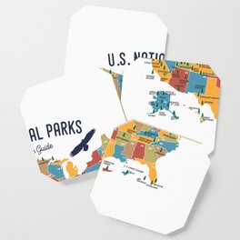 National Parks Adventure Guide Coaster