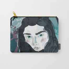 Blue Girl/Cold Shoulder Carry-All Pouch