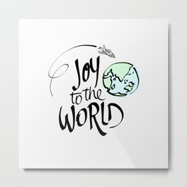 Joy to the World Metal Print | Christmascards, Joy, Christmas, Holidaycard, Merrychristmas, Happyholidays, Joytotheworld, Xmascards, Digital, Christmascard 