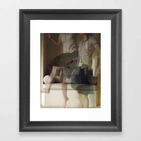 The Jump Framed Art Print
