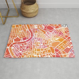 Rome map Rug