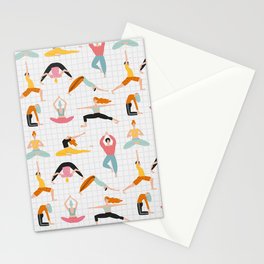 Time To Yoga Stationery Card